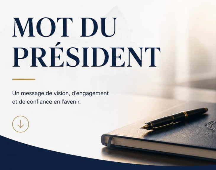 MOT DU PRESIDENT